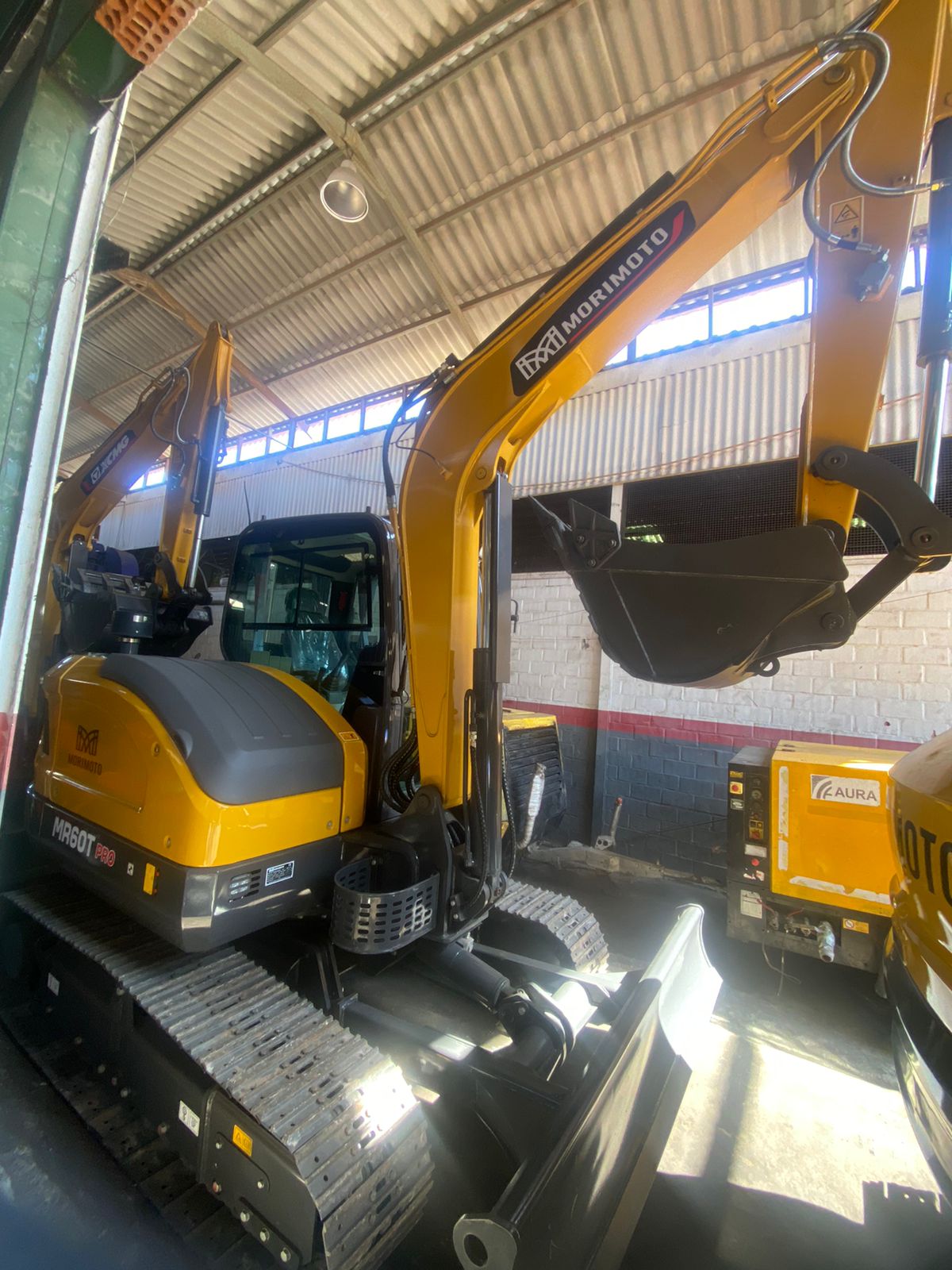 MINI EXCAVADORA MORIMOTO MR-60T PRO