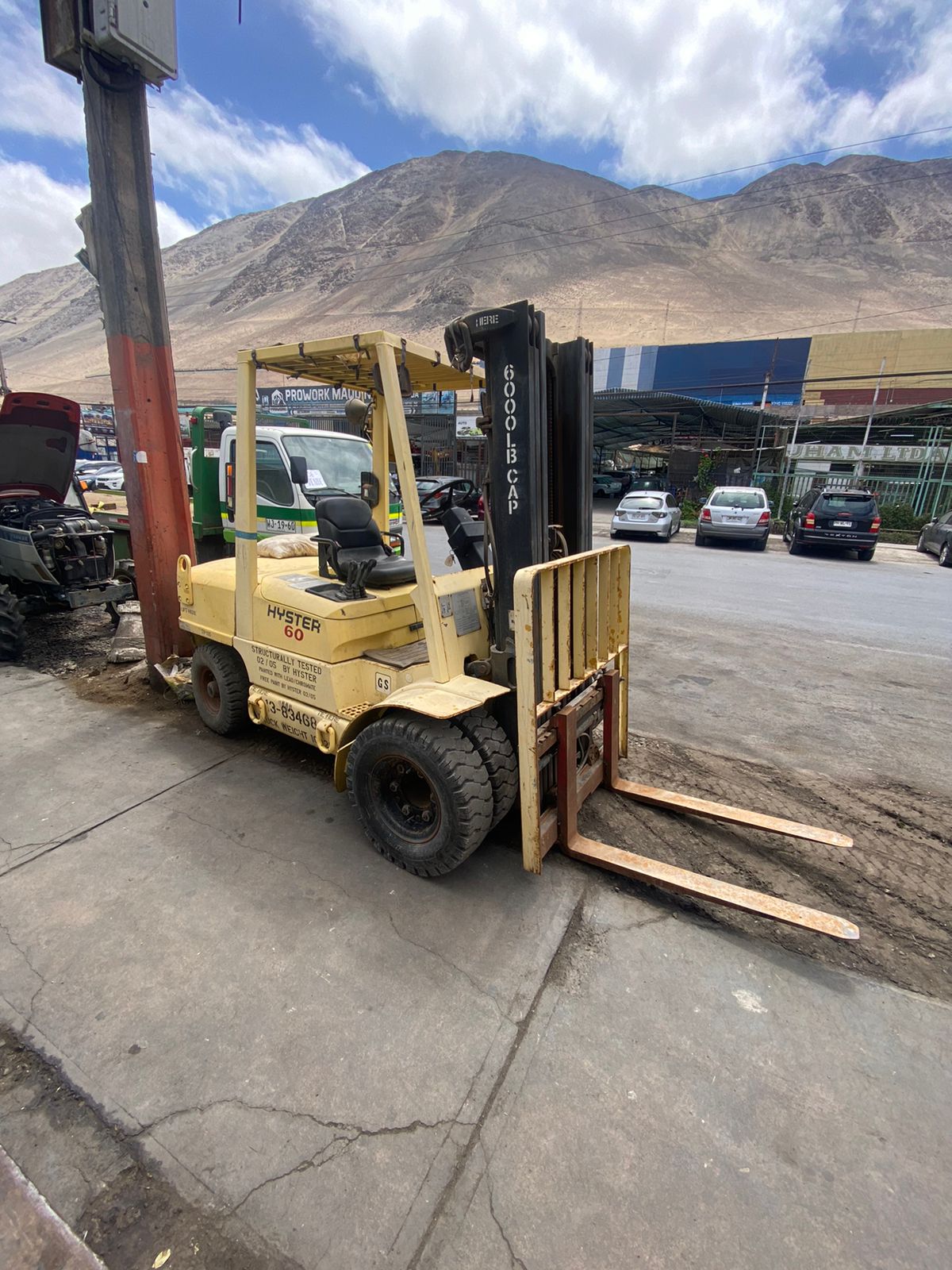 GRUA HORQUILLA AMERICANA HYSTER 60 - Imagen 4