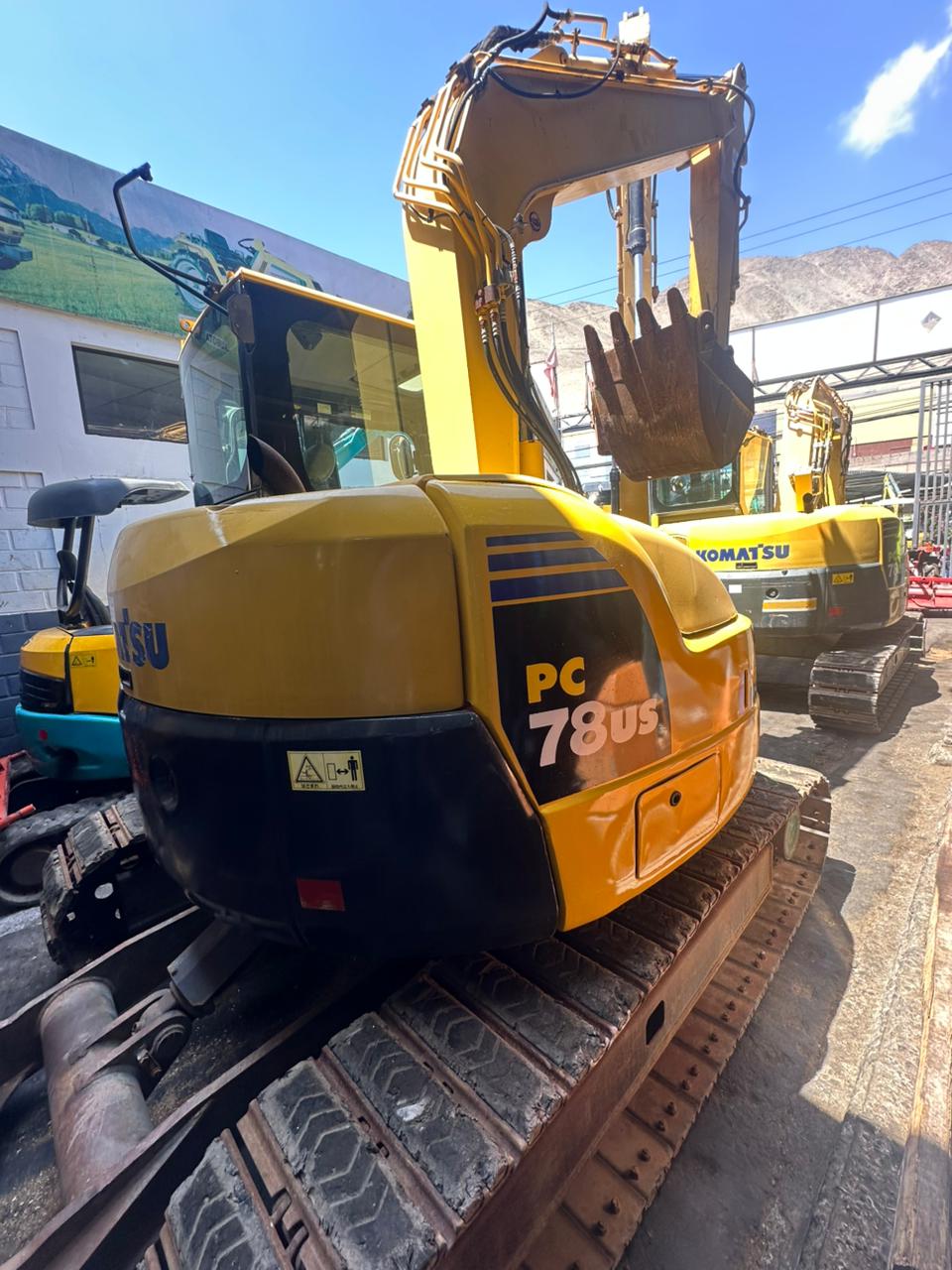 EXCAVADORA KOMATSU PC 78US - Imagen 5