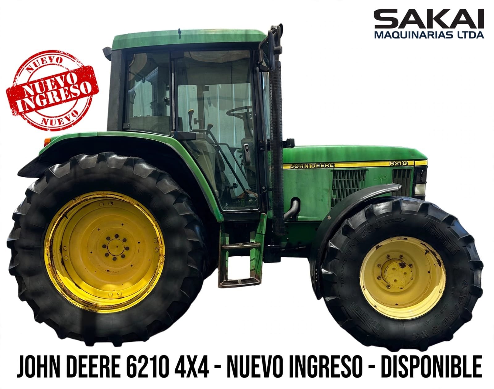 TRACTOR AGRICOLA JOHON DEERE 6210