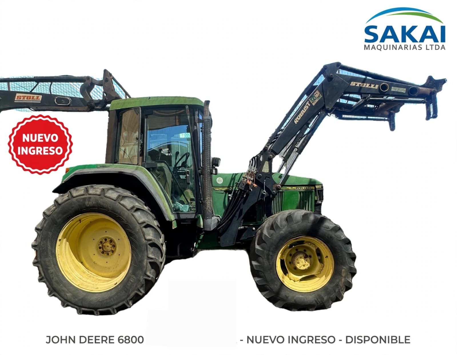 TRACTOR AGRICOLA JOHON DEERE 6800